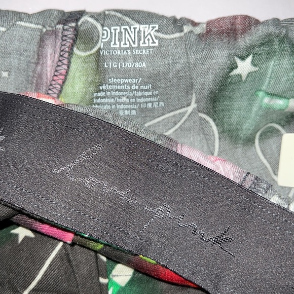 (L) Victoria's Secret/PINK Flannel Short - Picture 8 of 10